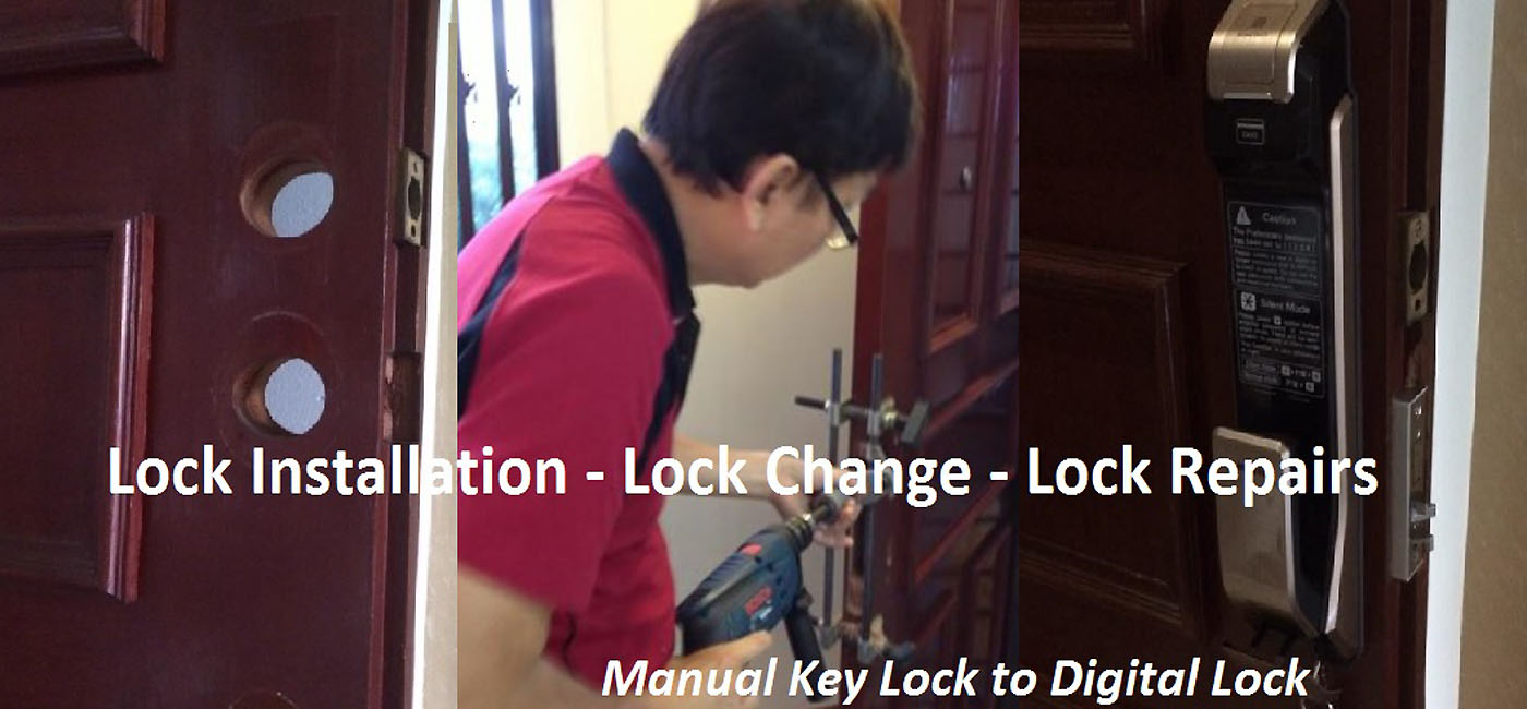 Lock installation, lock change and lock repairs